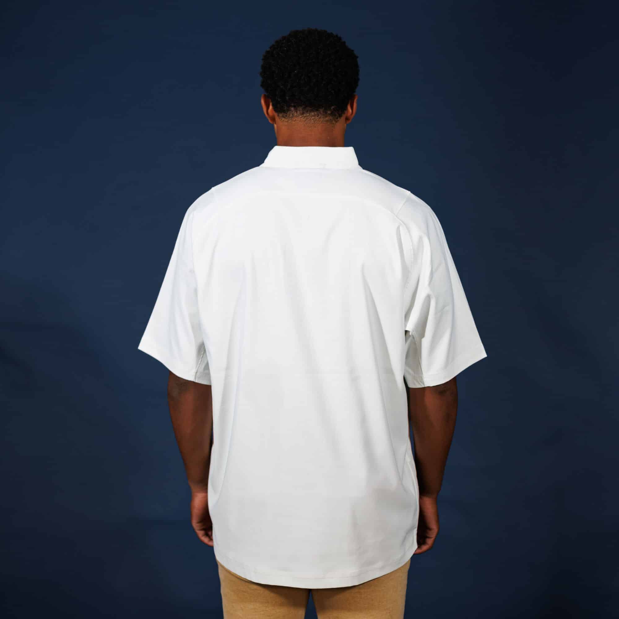 Georgia Southern New Era Cage Short Sleeve 1/4 Zip Jacket - Image 5